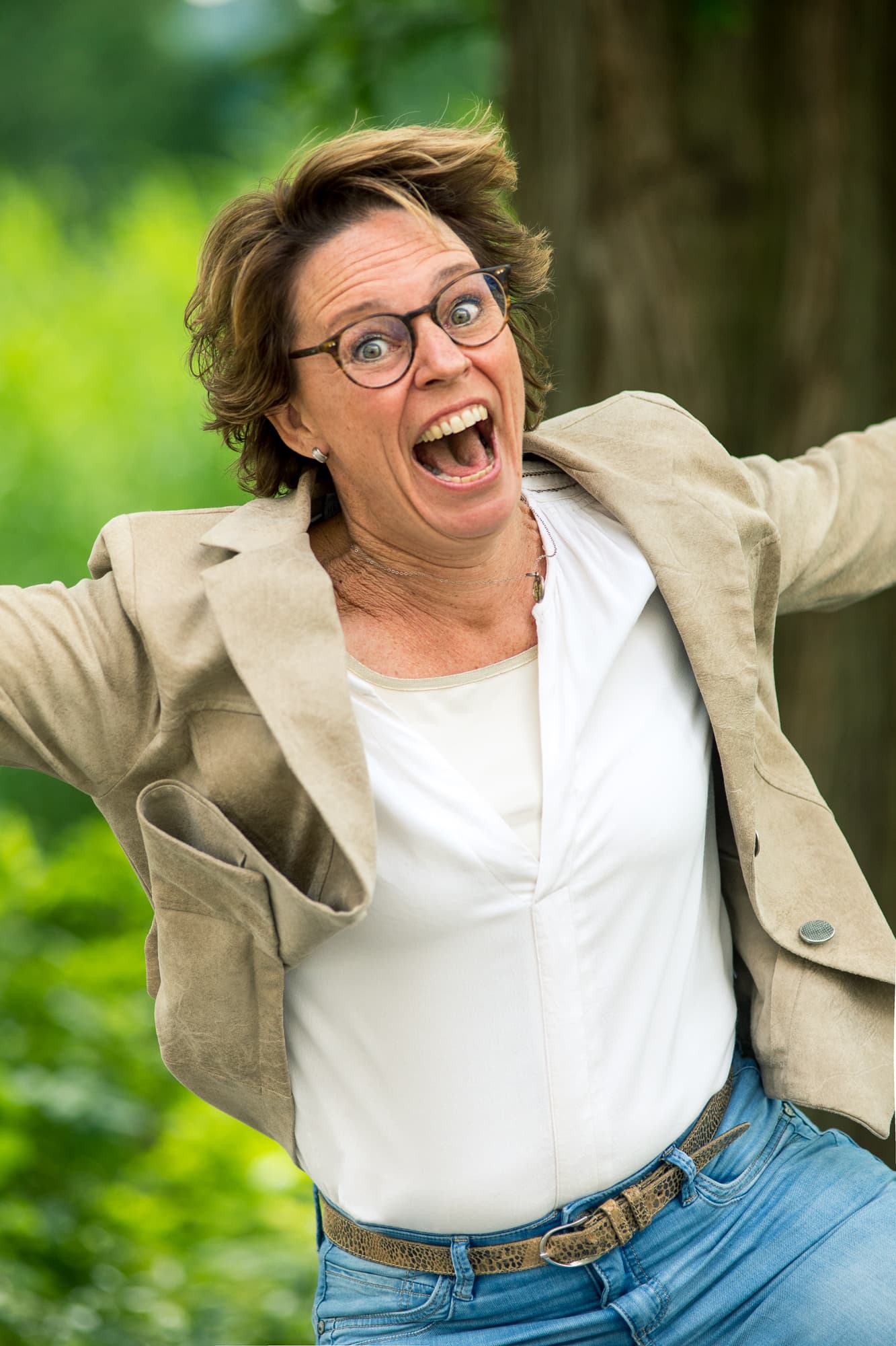 Personal Branding foto’s van Carina de Wilde of Carina met een cliënt die coaching ontvangt. De beelden stralen vertrouwen, energie en groei uit.