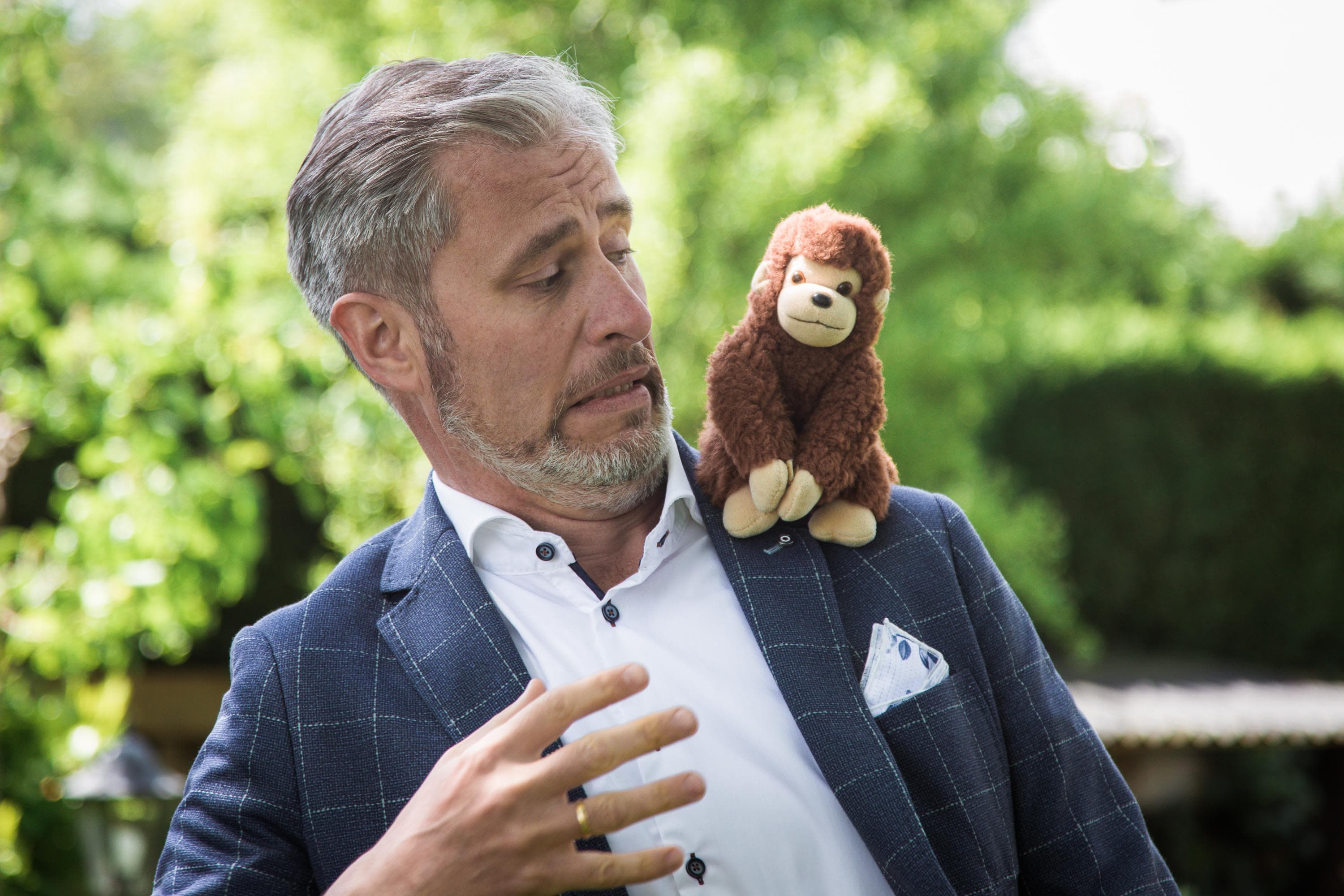 Personal branding foto’s van Arie Speksnijder. Hij is trainer, coach en auteur van het boek de Trainingsachtbaan.